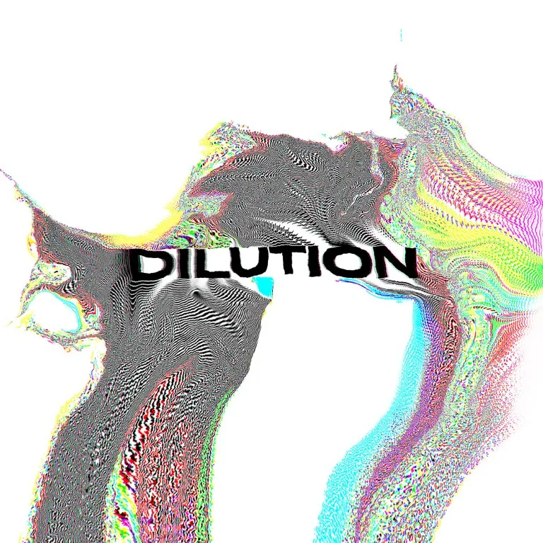 an abstract image spelling "DILUTATION" featured